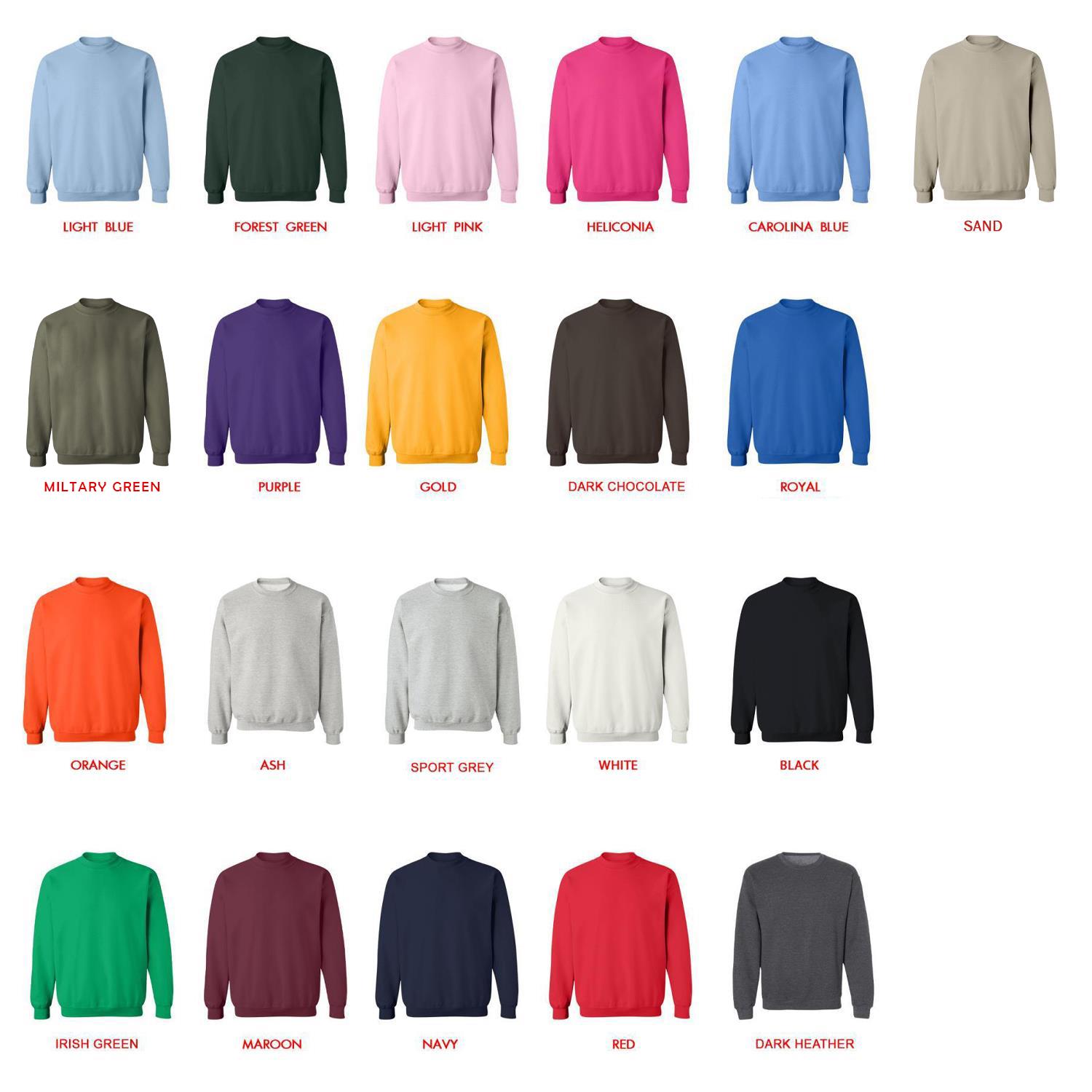 sweatshirt color chart - Baba Is You Store