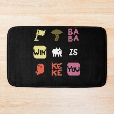 urbathmat flatlay largesquare1000x1000.1u5 12 - Baba Is You Store
