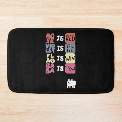 urbathmat flatlay largesquare1000x1000.1u5 5 - Baba Is You Store