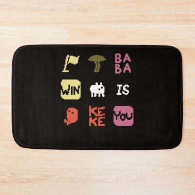 urbathmat flatlay largesquare1000x1000.1u5 6 - Baba Is You Store